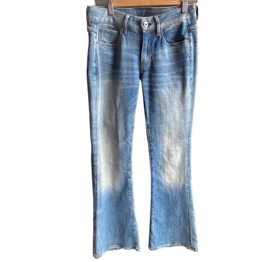 G STAR RAW 3301 High waisted Flare Jeans. 27